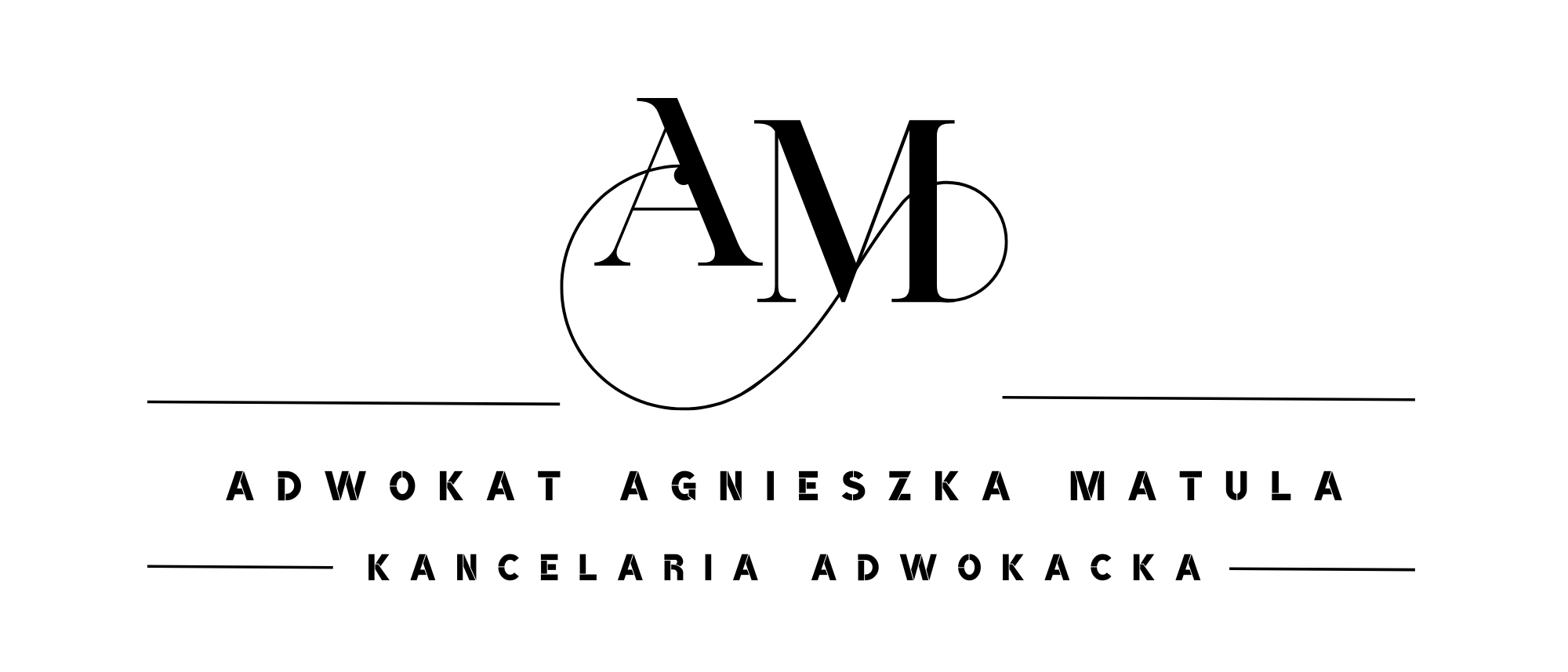 projekt logo dla adwokat agnieszka matula